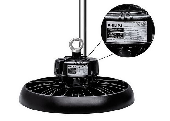 Aurora 190lm/W 200W LED Highbay Light IP65 IK10 Highbay Lighting CB CE SAA UKCA RoHS Disetujui Lampu Gudang